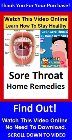 Video On Sore Throat