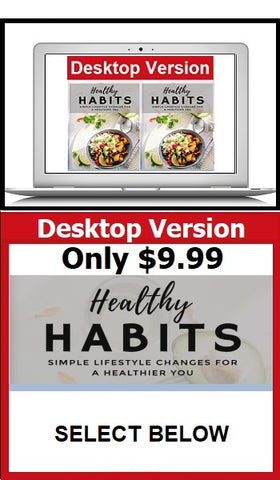 Healthy Habits eBook Options
